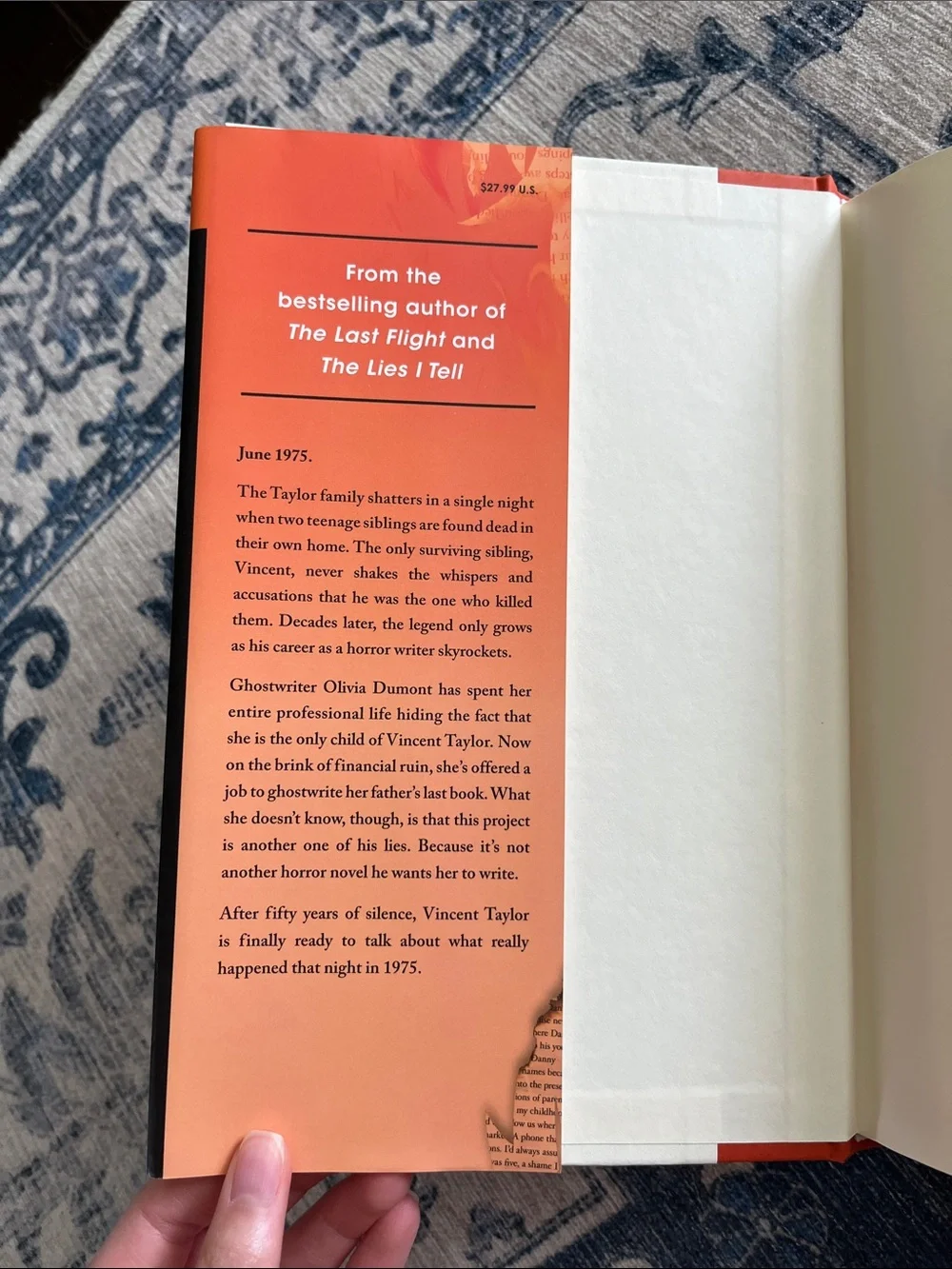 Ghostwriter by Julie Clark BOTM Hardcover